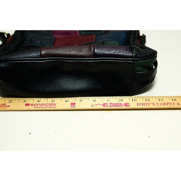 Vintage patchwork purse shoulder bag pocket book - Picture 11 of 12